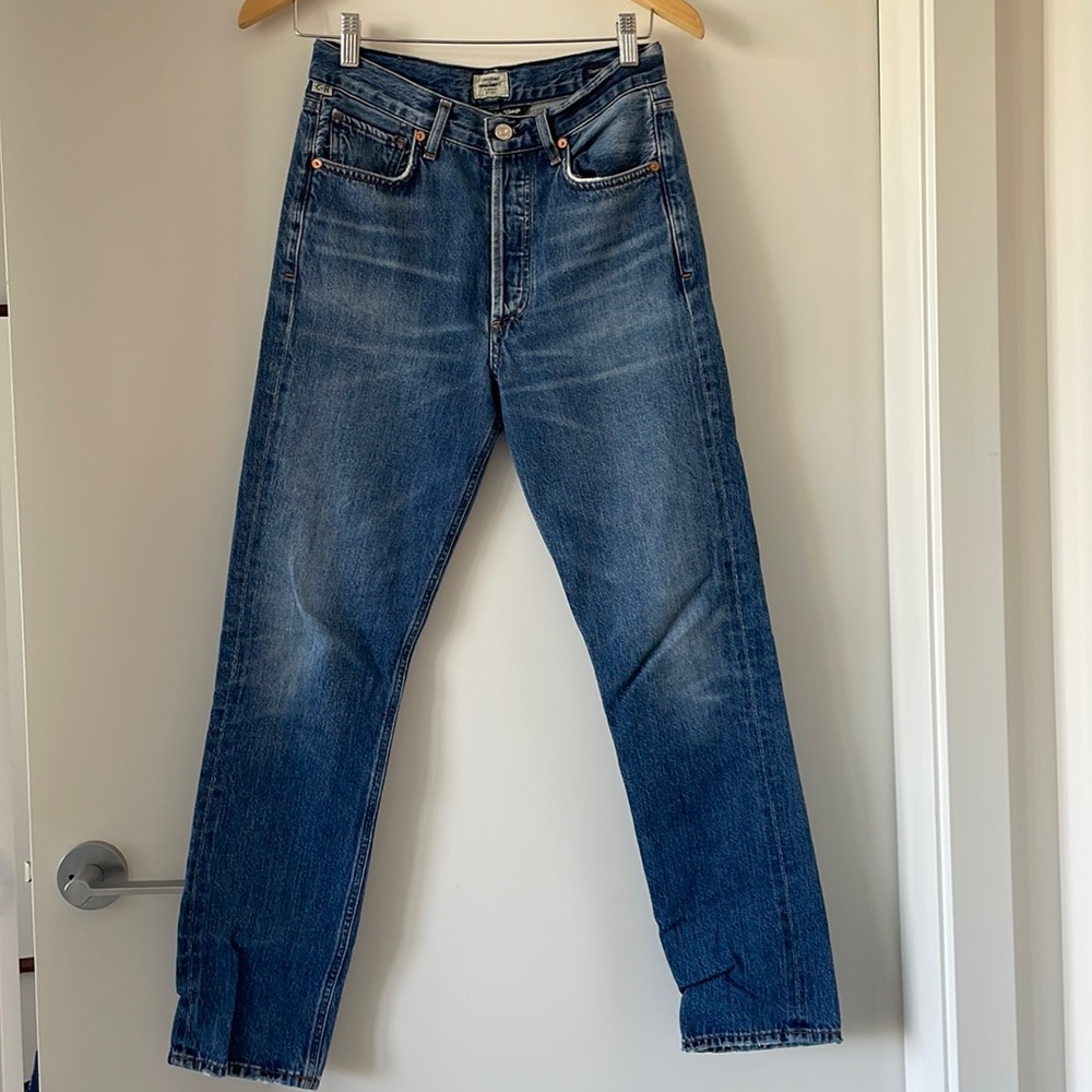 Citizens of Humanity Charlotte high rise straight leg jeans